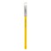 Bdellium Tools Professional Makeup Brush - Studio Series 765 Small Angled Shader - With Mix of Soft Natural and Synthetic Fibers, For Natural and Even Eyeshadow Blending (Yellow, 1pc)
