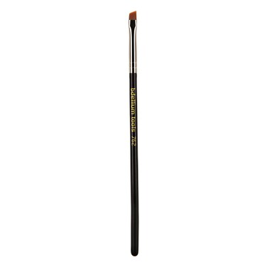 Bdellium Tools Professional Makeup Brush - Maestro Series 762 Small Angle - With Soft Synthetic Fibers, For Shaping &amp; Filling Eyebrows (Black, 1pc)