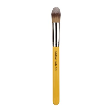 Bdellium Tools Professional Makeup Brush - Studio Series 949 Pointed Foundation - With Soft Synthetic Fibers, For Foundation &amp; Concealing (Yellow, 1pc)