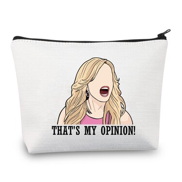 BDPWSS That's My Opinion Makeup Bag Funny Housewives Gift For Housewives Fan Gift Housewives Party Gifts (My Opinion)
