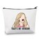 BDPWSS That's My Opinion Makeup Bag Funny Housewives Gift For Housewives Fan Gift Housewives Party Gifts (My Opinion)