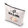 BDPWSS Grandma To Be Gifts First Time Grandma Makeup Bag New Grandma Gift Grandmother Birthday Gift Baby Announcement Gift For New Grandma Future Grandma Cosmetic Bag (New Glamma)