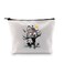 BDPWSS Horror Movie Merchandise For Women Horror Movie Fans Makeup Bag Halloween Party Gifts (Horror tree bag)