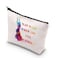 BDPWSS Belly Dance Gift Why Walk When You Can Shimmy Makeup Bag For Women Funny Belly Dance Lover Gift Dance Teacher Gift (You Can Shimmy)