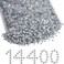 Beadsland Flatback Rhinestones Bulk,14400pcs Crystal Rhinestones for Nails Crafts Clothes DIY Decoration, Crystal, SS16, 3.8-4.0mm