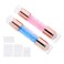 2pcs Nail Stamp Nail Salon Stamp Nail Scraper Stamper Nail Art Stamping Tools Nail Art Stamper Tool Stamping Nail Tool Silicone Stamper Clear Stamps Fingernail French