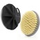 Body Scrubber 2 Pack Shower Bath Brush, 1 Pack Plastic Body Brush Gray and 1 Pack Silicone Body Scrubber Black, Gentle Exfoliating for Women Men Baby Sensitive Skin