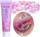 Body Glitter Gel, Holographic Face Body Glitter Sequins Liquid Holographic Glitter Gel, Long Lasting Sparkling Glitters for Face Body Eye Lip Hair Nail Festival Makeup 50ml (PINK)