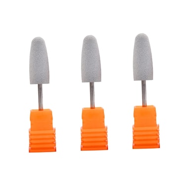 Beavorty 3pcs Nail Drill Bits Manicure Nail File Bit Manicure Drill Bits Nail Tools for Nail Art Nail Drill Bits Set Removal Tool Grinding Head