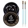 Beetles Rhinestone Glue for Nails Nail Gem Glue for Nail Art Adhesive Resin Gems Diamonds Jewelry Decoration Soak Off Led Lamp with 2 Dual Purpose Brush Pen Gift for Girls