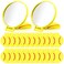 24 Pcs Softball Compact Mirror for Softball Gifts Sport Party Supplies 2.75 Inches Pocket Purse Mirror for Women Makeup Folding Small Mirror for Softball Team Accessories Supplies