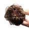 Bella Hair Messy Bun Hair Piece Real Human Hair Scrunchies for Women Instant Curly Up-do Hair Extension (#2 Dark Brown)