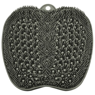BESKAR Shower Foot Scrubber Mat with Non-Slip Suction Cups, Foot Spa Brush for Cleaning &amp; Exfoliating Your Feet No Bend, Foot Points Reflexology Mat for Relax Your Feet