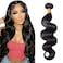 Body Wave Bundles Human Hair 22 Inch 10A Grade One Single Bundle Human Hair Body Wave for Black Women Unprocessed Brazilian Virgin Hair Extensions Human Hair Bundles Body Wave Natural Black