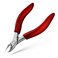 BEZOX Toe Nail Clippers for Thick Toenails for Seniors &ndash; Raised Cutting Edge Ingrown Toenail Clippers, Ergonomic Design Toenail Scissors for Thick Nails, Podiatrist Recommended - Red