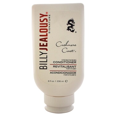 Billy Jealousy Cashmere Coat Hair Conditioner for Men, Strengthening &amp; Hydrating Conditioner Infused with Peppermint, Lemon Fruit &amp; Swertia Extract Ideal for Fine, Thinning Hair