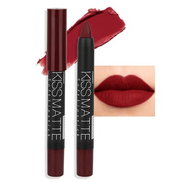 BINGBRUSH Smooth Longwear Lipstick Pack Set, Matte Color Stick Ultimate Lip Crayon for Makeup Collection - Waterproof Velvet Lipgloss Lip Stain (11#)