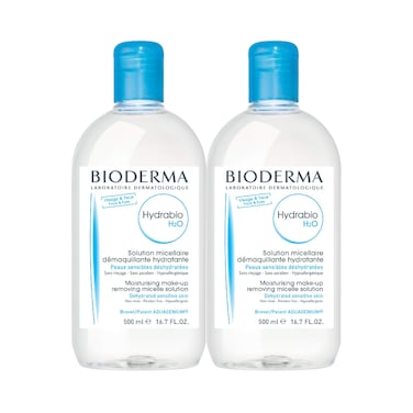 Bioderma - Hydrabio H2O Micellar Water - Face Cleanser and Makeup Remover - Micellar Cleansing Water for Dehydrated Sensitive Skin
