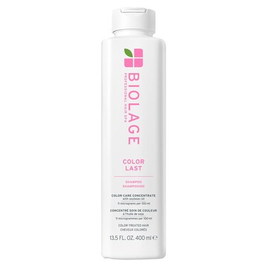 Biolage Color Last Shampoo - For Color-Treated Hair, Nourishes, Strengthens, Hydrates, With Soybean Oil &amp; Stearic Acid, Paraben &amp; Mineral Oil-Free, Vegan, 13.5 Fl Oz, Packaging May Vary