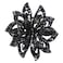 Rhinestone Hair Accessories: Ponytail Hairpiece, Jeweled Hair Claw Clips, Metal Floral Jaw Clips for Women