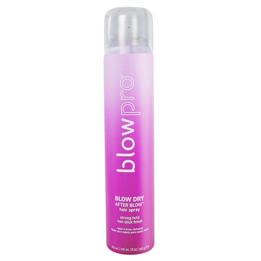 blowpro After Blow Strong Hold Finishing Spray 10oz, Adds Shine, Volume &amp; Frizz Control without Buildup, Soy Protein Helps Strengthen Hair, 100% Keratin Treatment Complaint &amp; Safe for All-Hair Types!