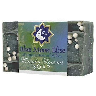 Murphy Moment All Natural Bar Soap, Premium Lavender, Orange and Ylang Ylang Essential Oils, Organic Ingredients, Handmade in the USA, Moisturizing and Therapeutic for Face/Body