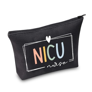BLUPARK NICU Nurse Makeup Bag NICU Nurse Gift Nurse Makeup Bag Nurse Gift Nurse Accessories NICU Nurse Cosmetic Bag Neonatal Intensive Unit Nurses gift(NICU Nurse)