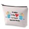 Special Education Teacher Gift ASL Disabler Teacher Cosmetic Bag It Takes A Big Heart to Teach Special Kids Appreciation Gift (Teach Special Kids)