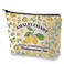 BLUPARK Italy Lemons Cosmetic Bag South Italy Gift Amalfi Coast Travel Makeup Bag Romantic Travel Souvenir Gift (Amalfi Coast)