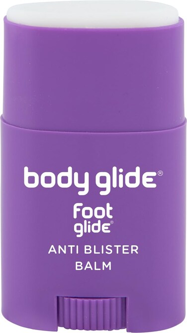 Body Glide Foot Glide Anti Blister Balm   blister prevention for heels, shoes, cleats, boots, socks, and sandals   Use on toes, heel, ankle, arch, sole and ball of foot   0.8oz