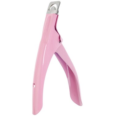 Pink Nail Clipper Manicure Tool Acrylic Gel False Nail Clipper/Edge Cutter Tips Nail Professional by Boolavard&reg; TM