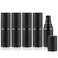 5pcs 15ml Black Airless Pump Bottle Empty Frosted Vacuum Lotion Bottle Refillable Cosmetic Vacuum Pump Makeup Dispenser Container for Foundation,Lotion,Cream,Essential oil,Shampoo