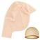 2/4/6/8 Pack Halloween Bald Cap for Woman, Makeup Latex Bald Head Caps for Halloween Party Adult