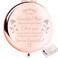 Mom Gift Compact Mirror, to My Beautiful Mom Gorgeous Rose Gold Compact Mirror Unique Mom Gift for Women Mom Personalized Gifts for Mom