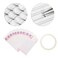 10pcs Eyelash Extension Storage Card, Makeup Organizer False Eyelash Case For Women Display Stand, False Eyelash Fans Paper Card With Double Sided Tape