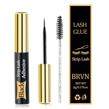 Eyelash Glue for False Lashes,Waterproof Eye Lash Glue Suitable for Sensitive Eyes