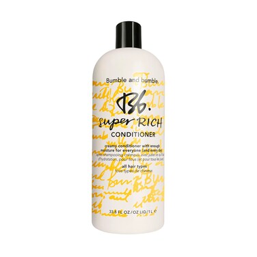 Bumble and bumble. Super Rich Hair Conditioner For Every Day   Hydrating + Adds Shine   Curly, Wavy, Straight