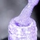 BURANO Reflective Glitter Gel Polish, 7.3ml Sparkly Shiny Disco Gel Polish Holographic Glitters Gel Polish, Nail Art Manicure Salon DIY Home UV Lamp Required (Purple) DG6