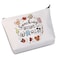 BWWKTOP Magic Kingdom Cosmetic Makeup Bag Vacation Trip Gift Snacking Around The World Makeup Zipper Pouch Bag Girls Trip Gifts (Snacking Around)