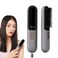 Cordless Hair Straightener Brush, Portable Wireless Ring Hair Straightener for Women Lightweight Travel Mini Ionic Hot Comb Straightening with Dual Voltage 3 Adjustable Temperature
