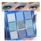Sapphire Blue Smoky Eye Shadow Palette,Navy Royal Blue Green Goth High Pigment Natural Eyeshadow Palette,Waterproof,Blendable Long Lasting Naturing-Looking,Vegan &amp; Cruelty-Free