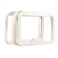 ROWNYEON Clear Makeup Case Toiletry Bag Multipurpose Travel Makeup Train Case Portable Cosmetic Organizer Transparent Storage Bag