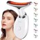 3 in 1 Face 𝖲cuIpting Tool, 7 Color Mode, Facial Massager for Face and Neck, at-Home Facial Beauty De𝗏ice for Skin Care, Face 𝖲cuIpting Wand