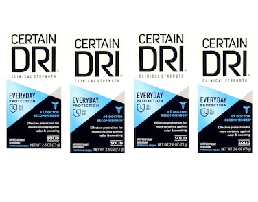 Certain Dri A.M. Underarm Refresher-2.6 oz, (Pack of 4)