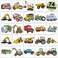 Car and Truck Temporary Tattoos for Kids Party Supplies - 74 Individually Sheets Car Construction Tractor Tattoos for Boys Birthday Party Favors Goodie Bag Fillers