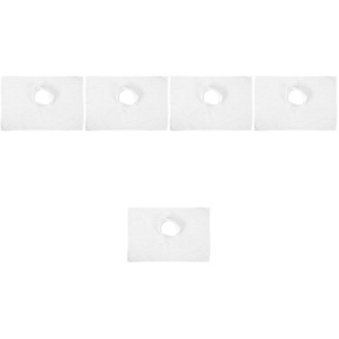 Ciieeo 5pcs Massage Table Towel Massage Headrest Massage Cradle Cover Comfortable Massage Cloth Spa Bed Cover with Hole Massage Pads Face Hole Cover Massage Pillow Satin Cloth
