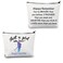 CMNIM Field Hockey Gifts for Her Field Hockey Player Gifts Field Hockey Makeup Bags Cosmetic Travel Bags Inspirational Gifts (Just a Girl Who Loves Field Hockey Makeup Bag)