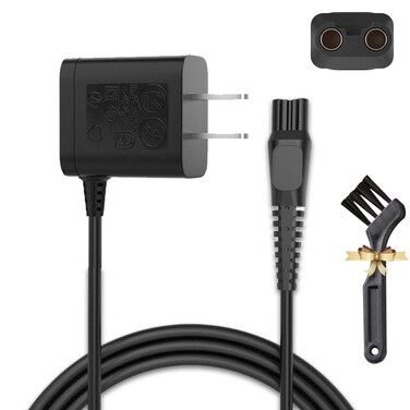 15V Electric Razor Charging Cable Replacement for Philips Norelco Shaver7200, Power Supply Adapter for Philips HQ8505 MG5750 MG7790 7000 5000 3000 900 Series
