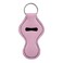 COEQINE Chapstick Holder Keychain for Women Girls Neoprene Lip Balm Keychain Holder for Lipstick,Chapstick,Lip Balm,Pink