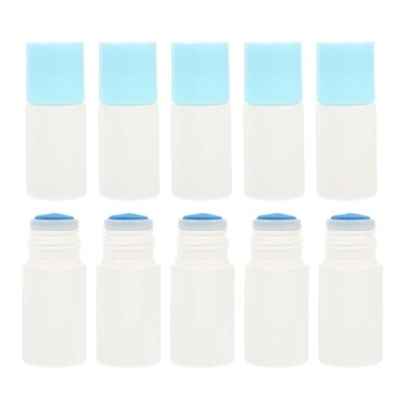 Dmso Applicator Bottle Empty Bottle 10Pcs Sub Liquid Bottles Roll- on Sponge Bottles Correction Fluid Bottles Liquid Travel Containers Laundry Dispenser